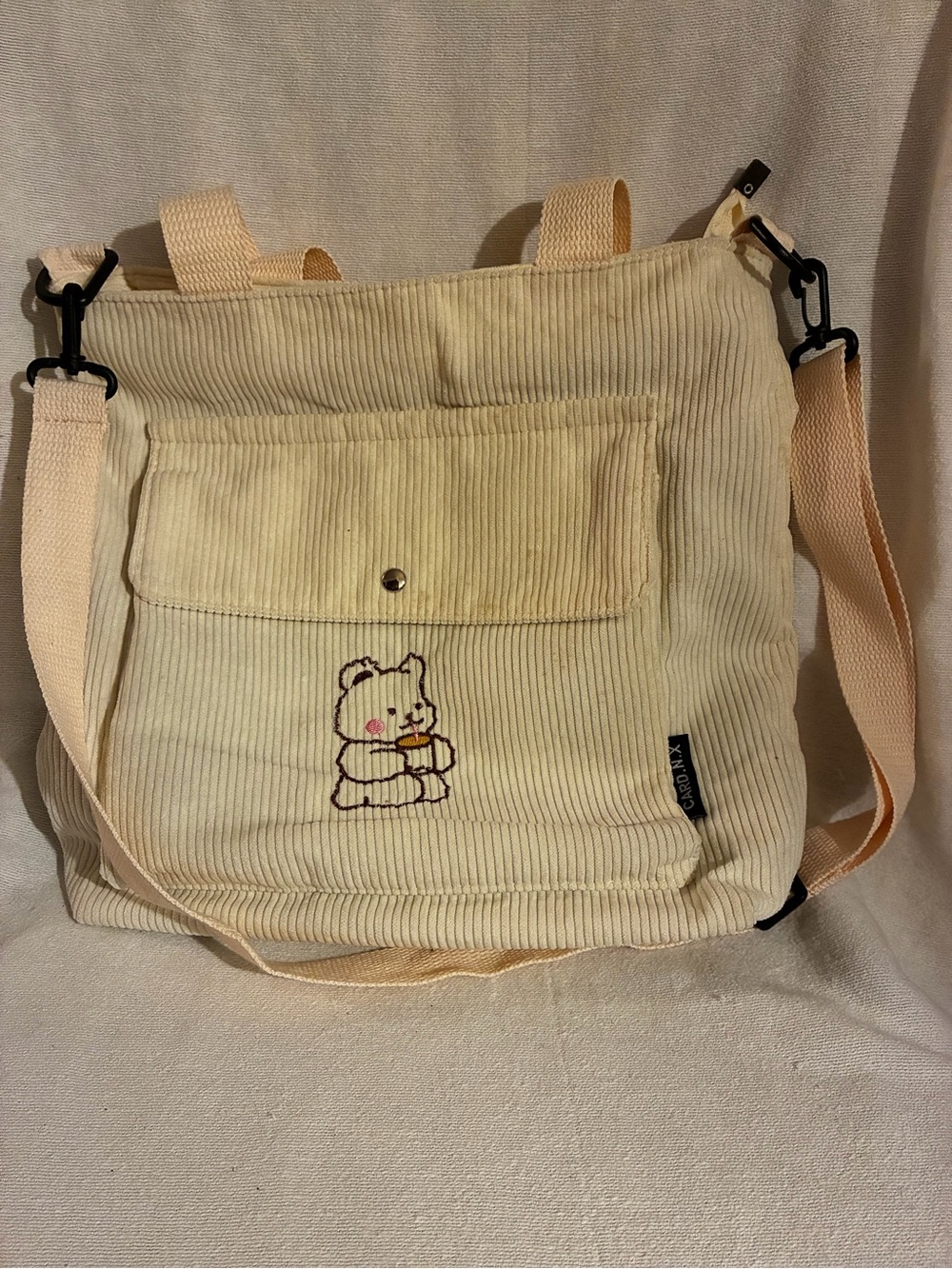 Lightweight Diaper Bag Corduroy Bag